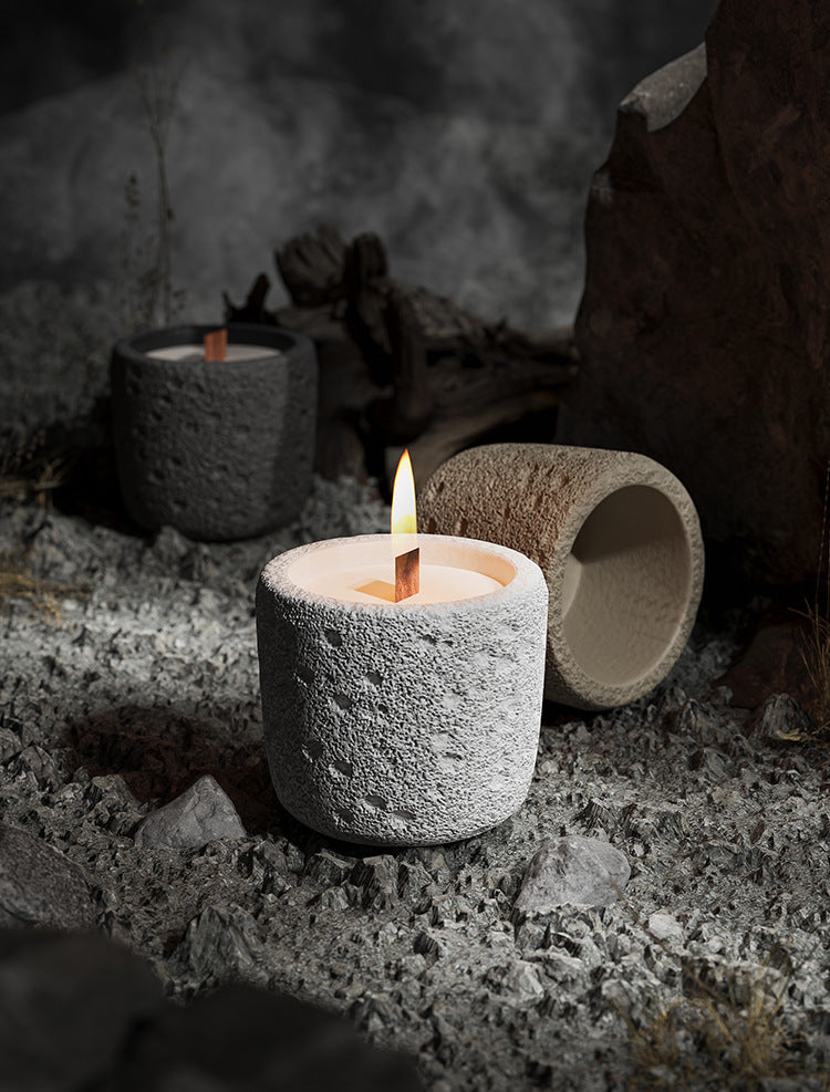 Volcanic Stone Candle