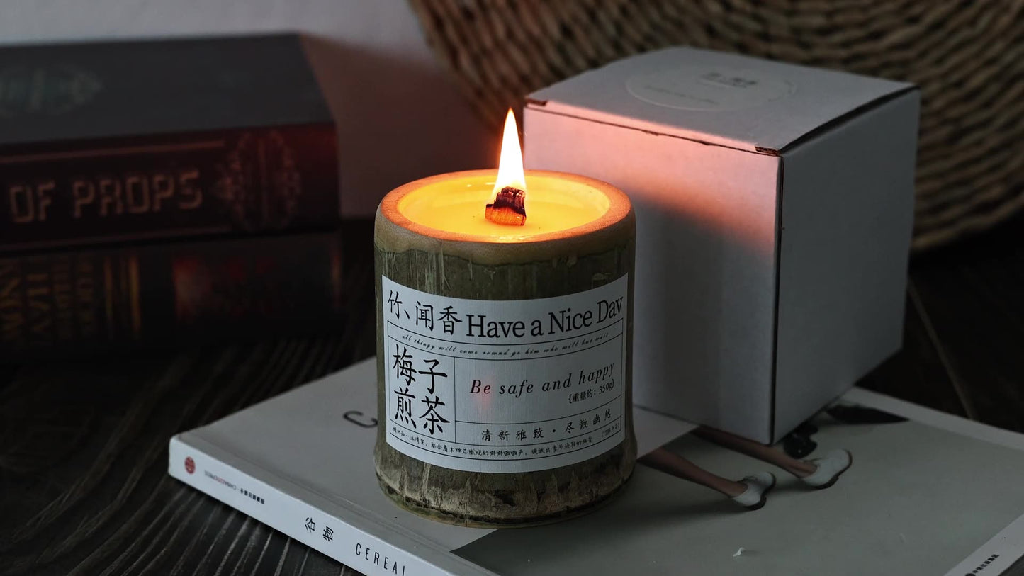 中華竹Bamboo Candle