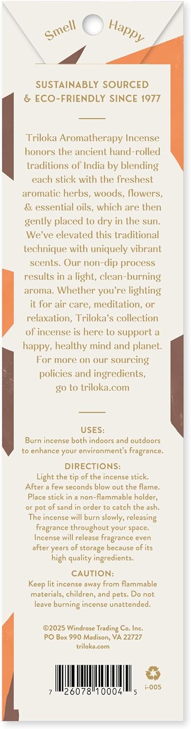 Triloka Frankincense Original Incense, 10 Sticks - Image 2